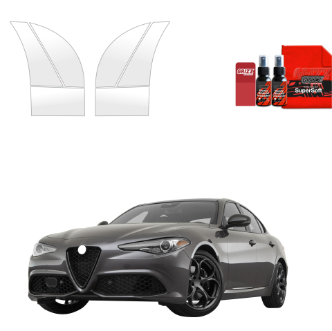 Folie de protecție 6în1 pentru pragurile laterale față și spate - Alfa Romeo Giulia (2023-2026)
