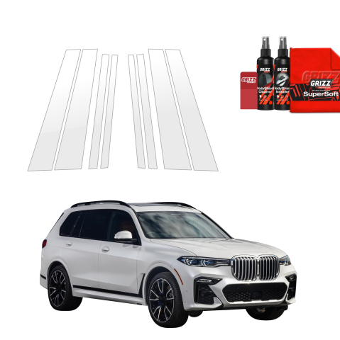Bodyshield - Folie de protecție 8în1 pentru coloana B-C - BMW X7 G07 (2018-2022)
