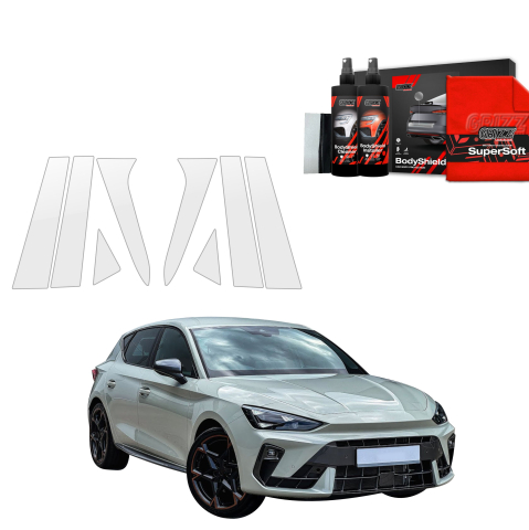 Bodyshield - Folie de protecție 8în1 pentru coloana B-C - Cupra Leon Hatchback (2024-2026)