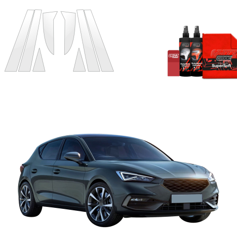 Bodyshield - Folie de protecție 8în1 pentru coloana B-C - Seat Leon (2024-2026)