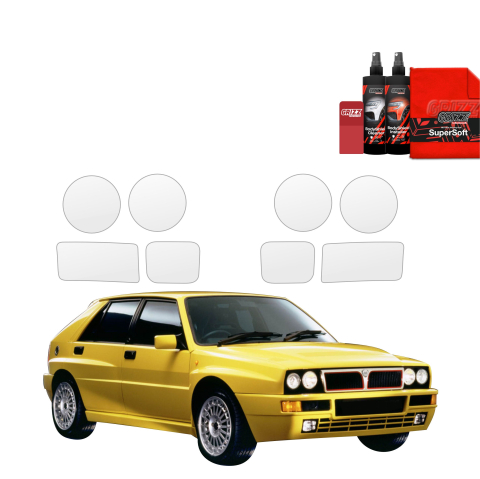 Bodyshield - Folie de protecție 8în1 pentru faruri - Lancia Delta Integrale (1992-1994)