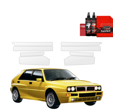 Folie de protecție 8în1 pentru praguri - Lancia Delta Integrale (1992-1994)