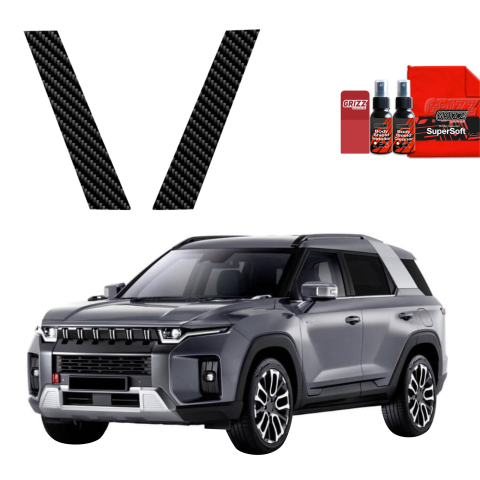 Bodyshield - Folie de protecție din carbon 2în1 pentru coloana C - SsangYong Torres (2024-2026)