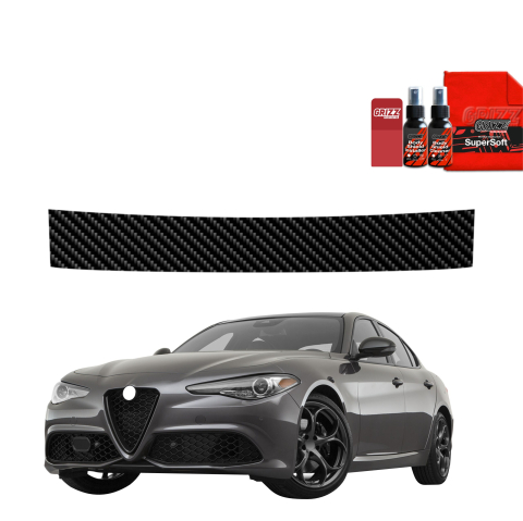 Folie de protecție din carbon pentru prag de încărcare - Alfa Romeo Giulia (2023-2026)
