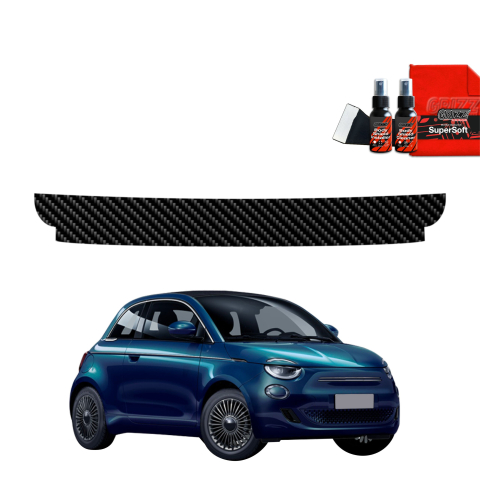 Folie de protecție din carbon pentru prag - Fiat 500 (2016-2026)