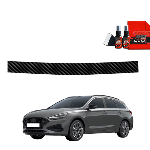 Folie de protecție din carbon pentru prag - Hyundai i30 Wagon (2020-2026)