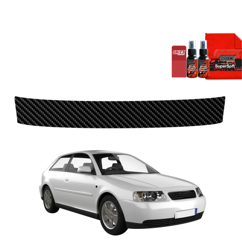 Folie de protecție din carbon pentru pragul portbagajului - Audi A3 8L Hatchback 3D (1996-2003)
