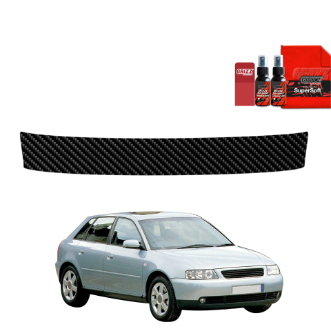 Folie de protecție din carbon pentru pragul portbagajului - Audi A3 8L Hatchback 5D (1999-2003)