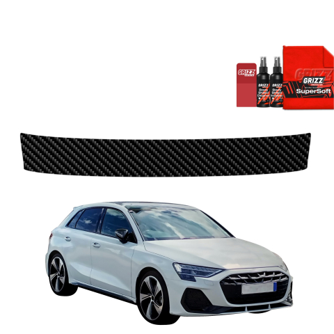 Folie de protecție din carbon pentru pragul portbagajului - Audi A3 8Y Hatchback 5D (2024-2026)