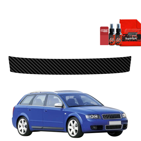 Folie de protecție din carbon pentru pragul portbagajului - Audi A4 B6 Avant (2000-2006)