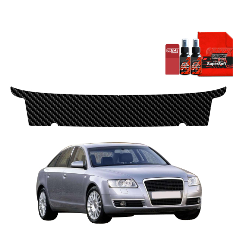 Folie de protecție din carbon pentru pragul portbagajului - Audi A6 C6 Sedan 4D (2004-2008)