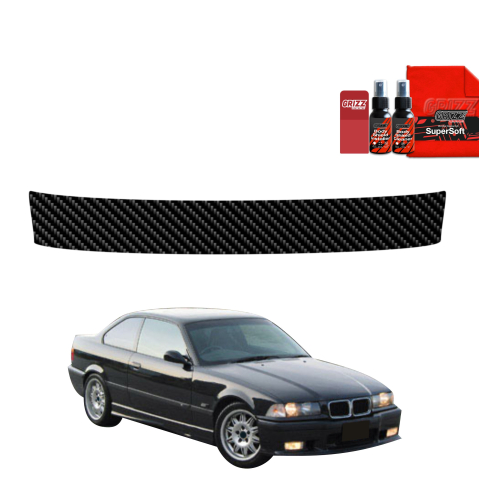 Folie de protecție din carbon pentru pragul portbagajului - BMW 3 E36 Coupe (1991-1999)