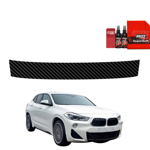 Folie de protecție din carbon pentru pragul portbagajului - BMW X2 (2017-2023)