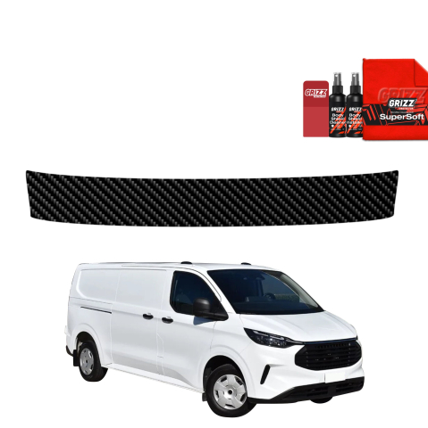 Folie de protecție din carbon pentru pragul portbagajului - Ford Custom (2023-2026)
