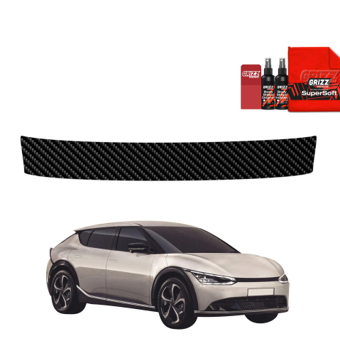 Folie interior - Folie de protecție din carbon pentru pragul portbagajului - Kia EV6 (2025-2026)