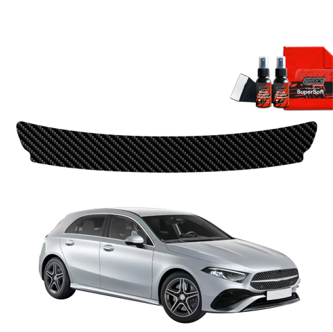 Folie de protecție din carbon pentru pragul portbagajului - Mercedes Clasa A W177 (2018-2026)