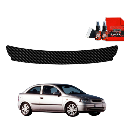 Folie de protecție din carbon pentru pragul portbagajului - Opel Astra G Hatchback 3D (1998-2009)