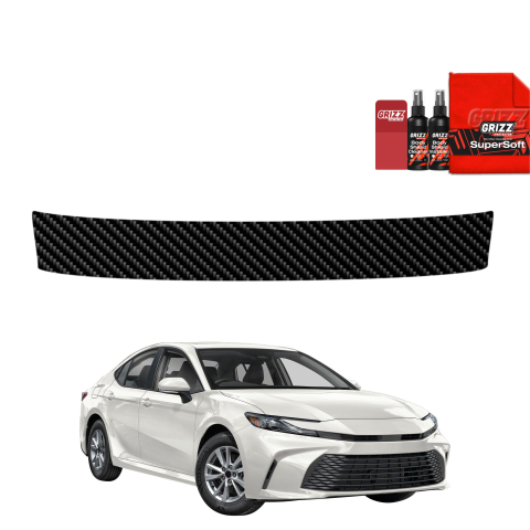 Folie interior - Folie de protecție din carbon pentru pragul portbagajului - Toyota Camry (2025-2026)