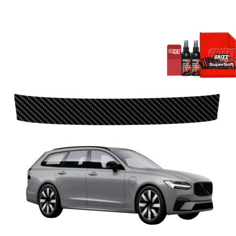 Folie de protecție din carbon pentru pragul portbagajului - Volvo V90 (2021-2026)