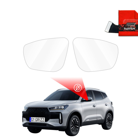 Folie Oglinzi - Folie de protecție împotriva ploii pentru oglinzi exterioare - Chery Tiggo 4 (2025-2026)