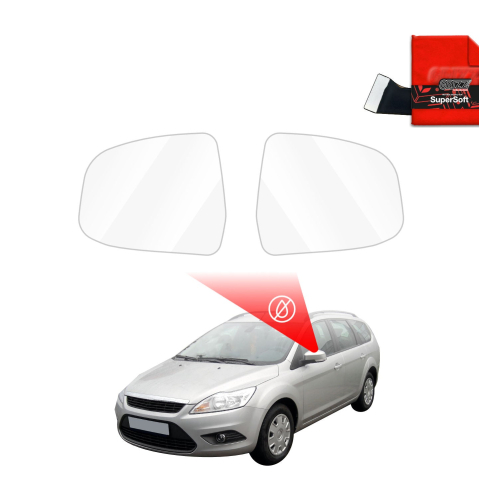 Folie Oglinzi - Folie de protecție împotriva ploii pentru oglinzi exterioare - Ford Focus Mk2 Combi Facelifting (2007-2011)
