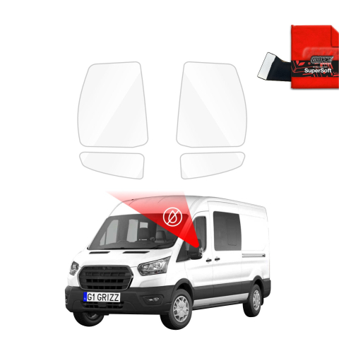 Folie Oglinzi - Folie de protecție împotriva ploii pentru oglinzi exterioare - Ford Transit Van