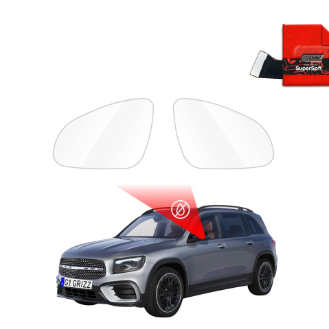 Folie Oglinzi - Folie de protecție împotriva ploii pentru oglinzi exterioare - Mercedes GLB 200 (2023-2026)
