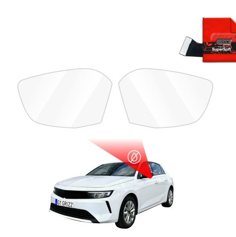 Folie Oglinzi - Folie de protecție împotriva ploii pentru oglinzi exterioare - Opel Astra (2025-2026)