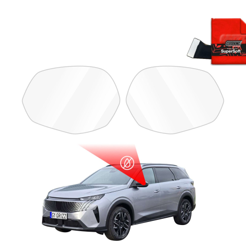 Folie Oglinzi - Folie de protecție împotriva ploii pentru oglinzi exterioare - Peugeot 5008 (2025-2026)