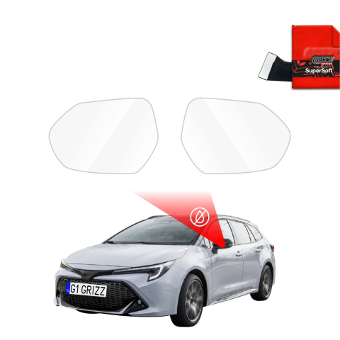 Folie Oglinzi - Folie de protecție împotriva ploii pentru oglinzi exterioare - Toyota Corolla Kombi (2019-2022)