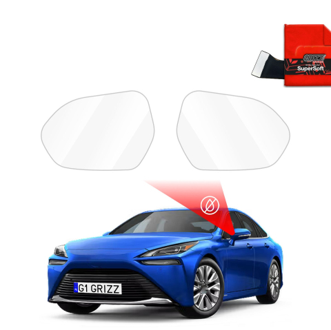 Folie Oglinzi - Folie de protecție împotriva ploii pentru oglinzi exterioare - Toyota Mirai (2020-2026)