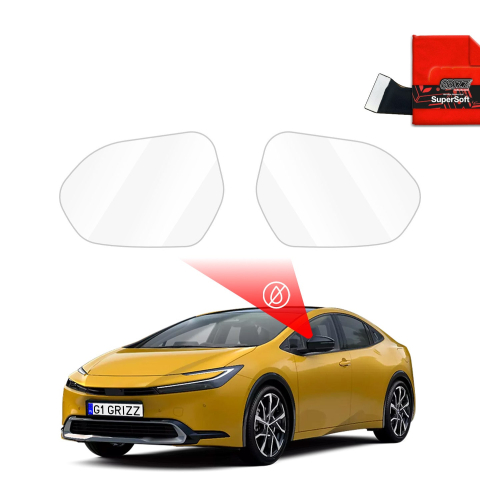 Folie Oglinzi - Folie de protecție împotriva ploii pentru oglinzi exterioare - Toyota Prius (2022-2026)