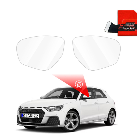 Folie Oglinzi - Folie de protecție împotriva ploii pentru oglinzile exterioare - Audi A1 FY (2023-2025)