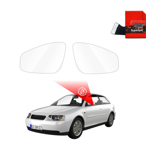 Folie Oglinzi - Folie de protecție împotriva ploii pentru oglinzile exterioare - Audi A3 8L Hatchback 3D (1996-2003)