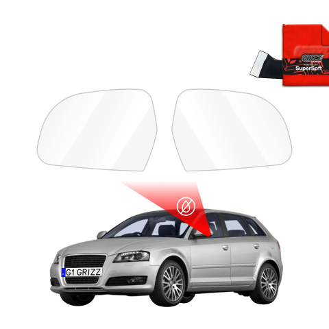 Folie Oglinzi - Folie de protecție împotriva ploii pentru oglinzile exterioare - Audi A3 8P (2008-2013)