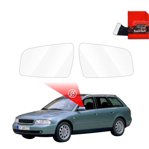 Folie Oglinzi - Folie de protecție împotriva ploii pentru oglinzile exterioare - Audi A4 B5 Avant (1994-2001)