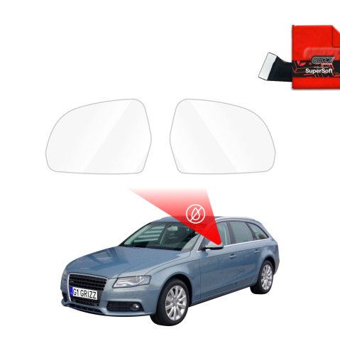 Folie Oglinzi - Folie de protecție împotriva ploii pentru oglinzile exterioare - Audi A4 B8 Avant (2007-2011)