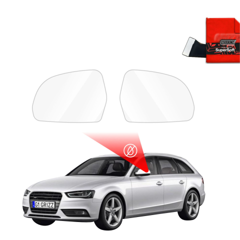 Folie Oglinzi - Folie de protecție împotriva ploii pentru oglinzile exterioare - Audi A4 B8 Avant Facelifting (2011-2015)