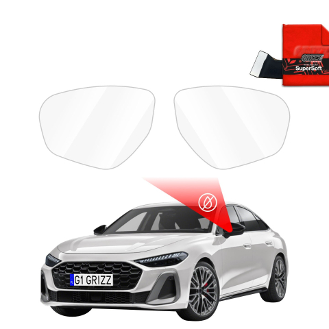 Folie Oglinzi - Folie de protecție împotriva ploii pentru oglinzile exterioare - Audi A5 B10 (2024-2026)