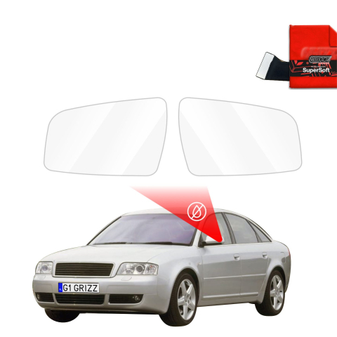 Folie Oglinzi - Folie de protecție împotriva ploii pentru oglinzile exterioare - Audi A6 C5 Sedan (1997-2004)