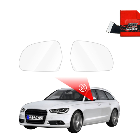 Folie Oglinzi - Folie de protecție împotriva ploii pentru oglinzile exterioare - Audi A6 C7 Avant (2011-2014)