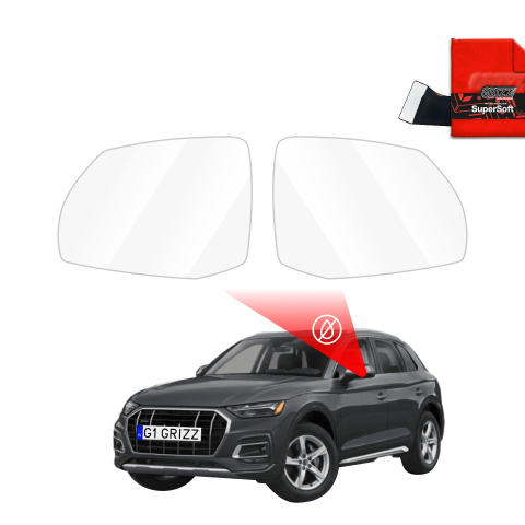 Folie Oglinzi - Folie de protecție împotriva ploii pentru oglinzile exterioare - Audi Q5 FY (2020-2024)