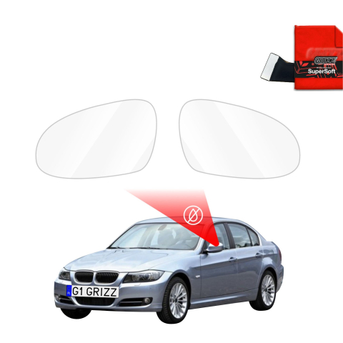 Folie Oglinzi - Folie de protecție împotriva ploii pentru oglinzile exterioare - BMW 3 E90 Sedan Pre-LCI (2004-2008)