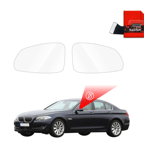 Folie Oglinzi - Folie de protecție împotriva ploii pentru oglinzile exterioare - BMW 5 F10 Sedan PreLCI (2010-2012)