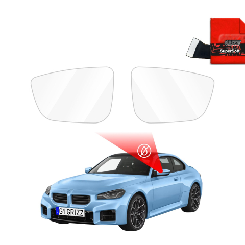 Folie Oglinzi - Folie de protecție împotriva ploii pentru oglinzile exterioare - BMW M2 G87 (2022-2026)