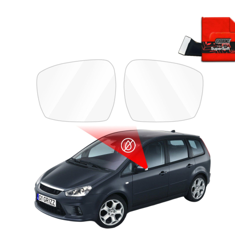 Folie Oglinzi - Folie de protecție împotriva ploii pentru oglinzile exterioare - Ford Focus C-Max (2003-2007)