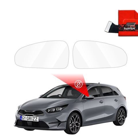 Folie Oglinzi - Folie de protecție împotriva ploii pentru oglinzile exterioare - Kia Ceed (2018-2025)