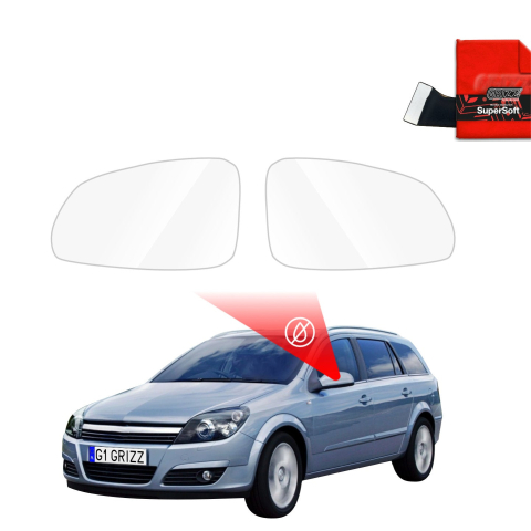 Folie Oglinzi - Folie de protecție împotriva ploii pentru oglinzile exterioare - Opel Astra H Combi (2004-2014)