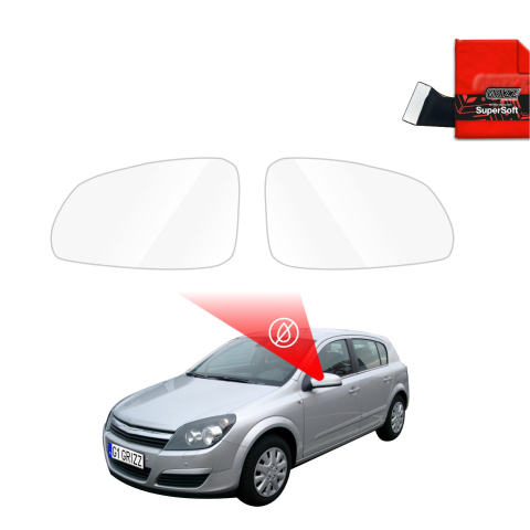 Folie Oglinzi - Folie de protecție împotriva ploii pentru oglinzile exterioare - Opel Astra H Hatchback 5D (2004-2014)