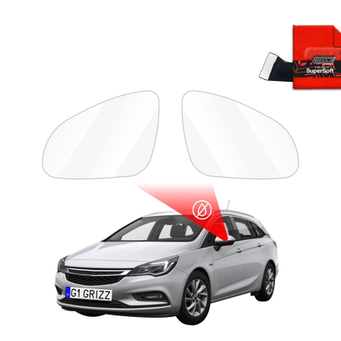 Folie Oglinzi - Folie de protecție împotriva ploii pentru oglinzile exterioare - Opel Astra K (2015-2021)